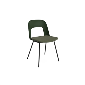 HAY - Layout Chair 113 - Black Leg / Black Shell / Bottle Green Seat Mode-072